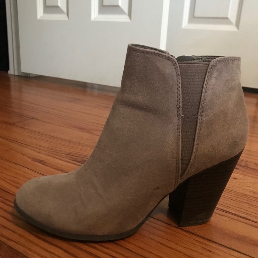 Suede Booties